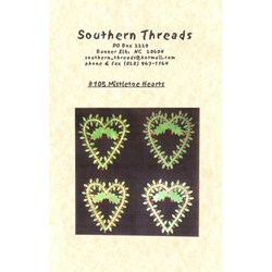 Mistletoe Hearts Pattern- Southern Threads